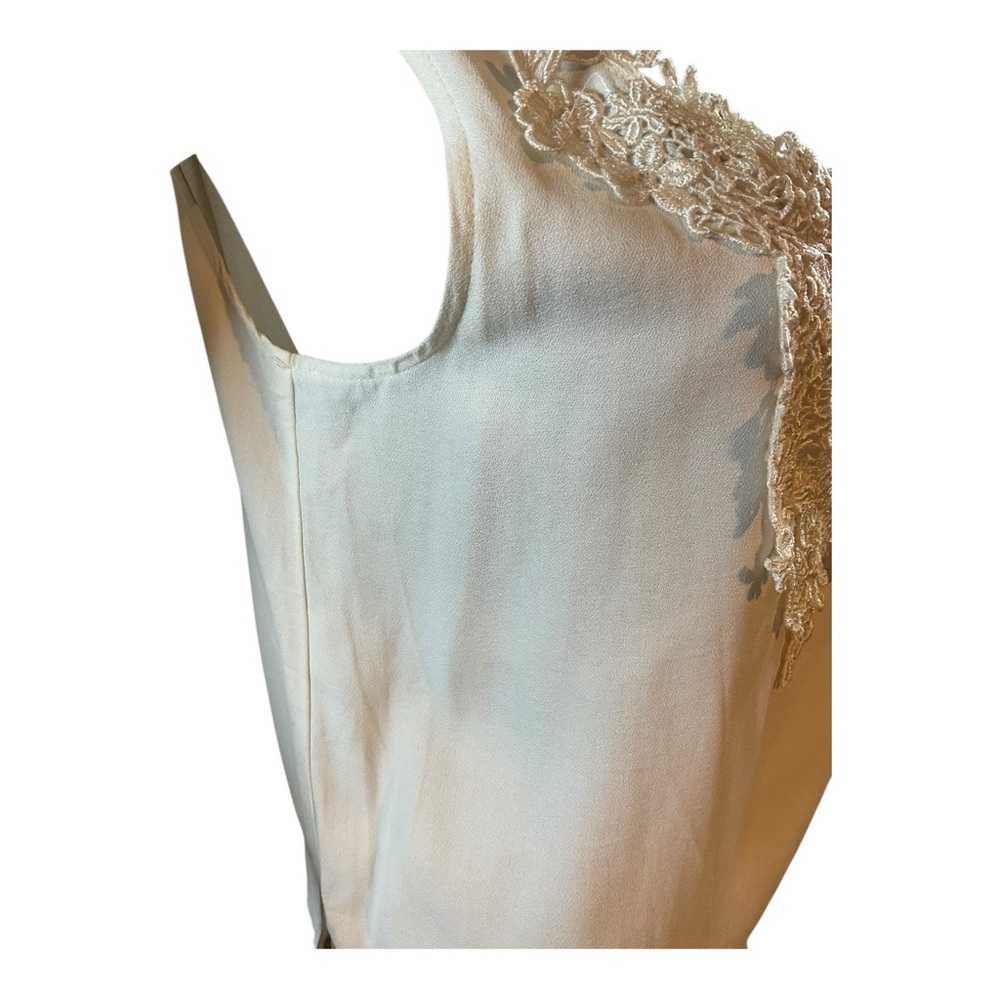 Margot Lea Women’s Vintage White Off Lace 97s Camisole Slip Sleep Top Size S - Picture 6 of 16